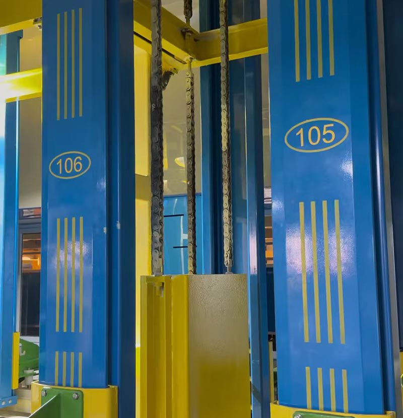 304 rustfrit stålpaneler forbedrer holdbarheden og beskyttelsen af ​​Junda Vertical Lifting galvaniseringslinje
