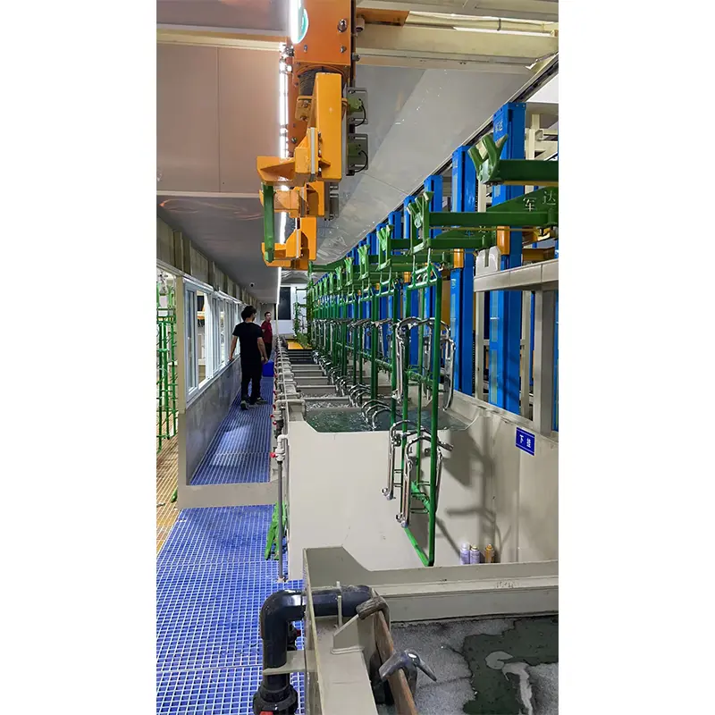 Motorcykeldele Lodret Lift Plating Line