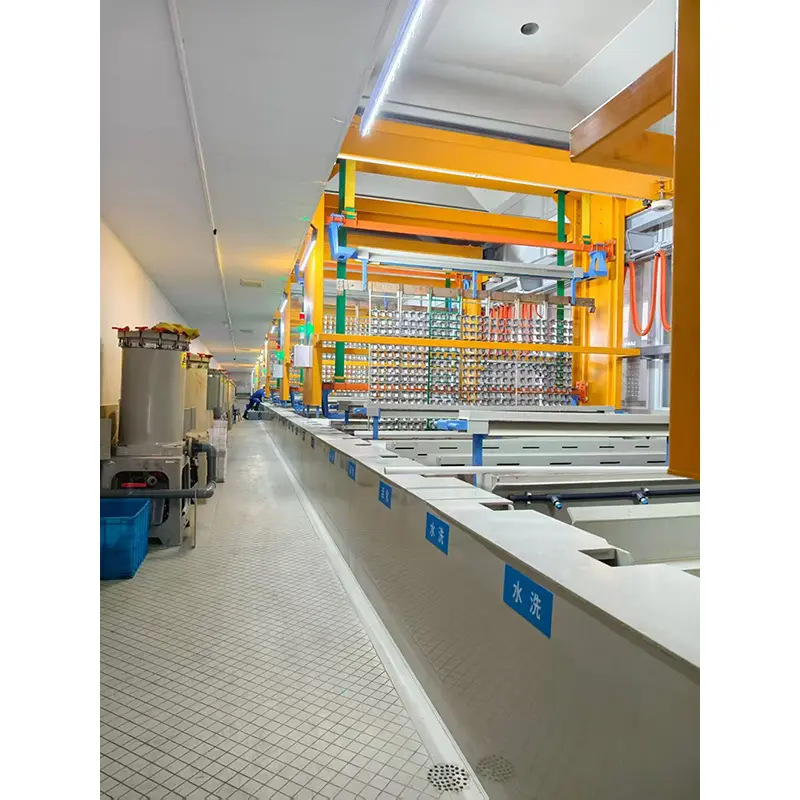 Zink-nikkellegering Rack Plating Line